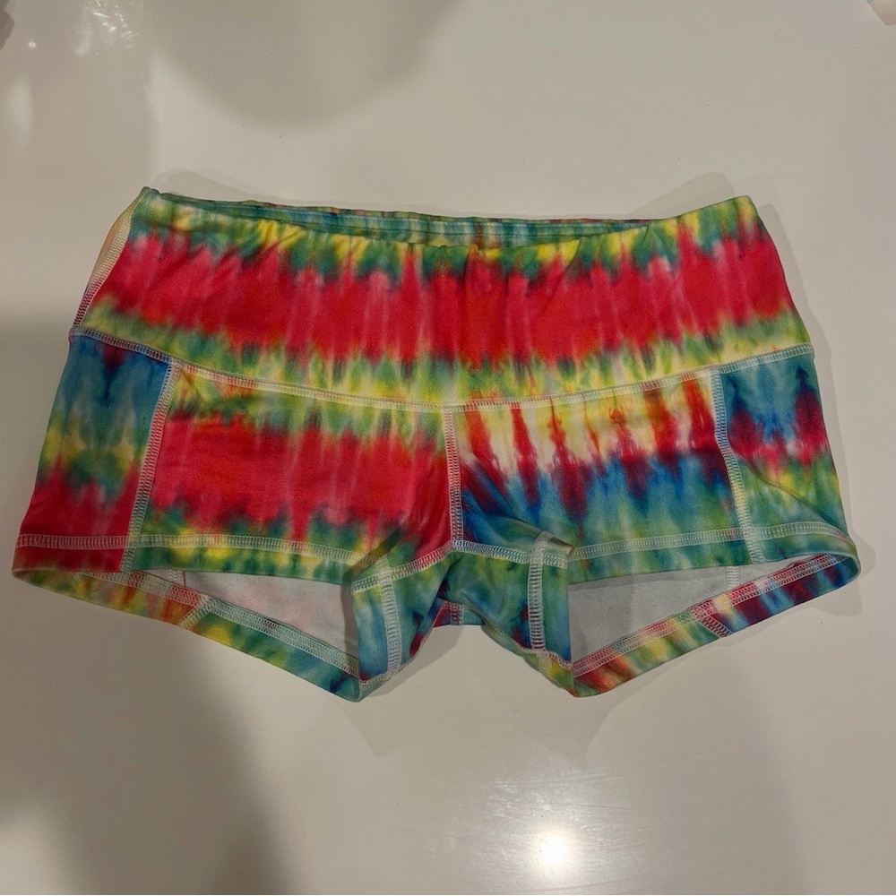 Fleo Multicolor Tie-Dye Shorts